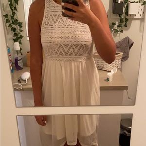 Beautiful white high low dress